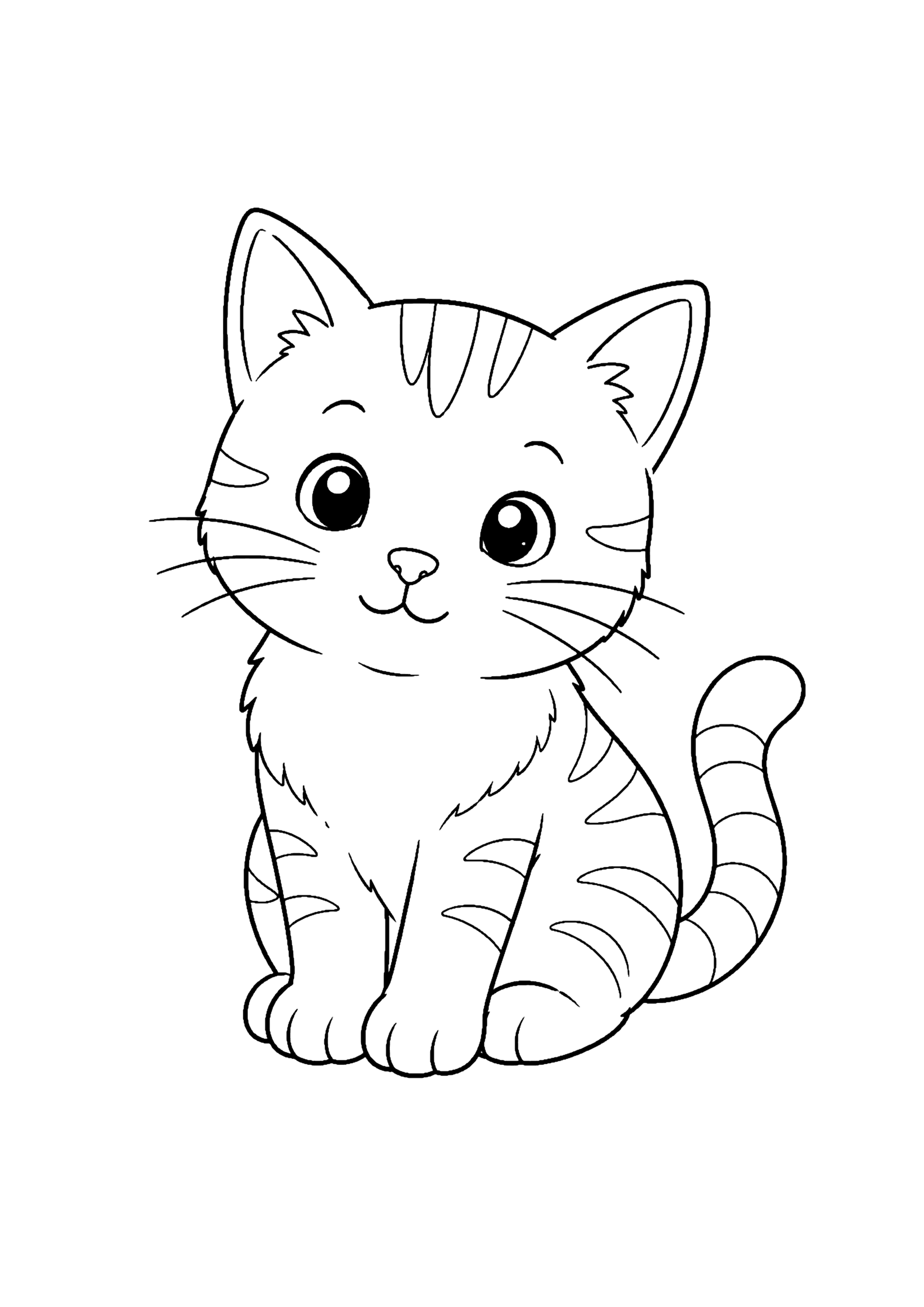 猫 塗り絵
